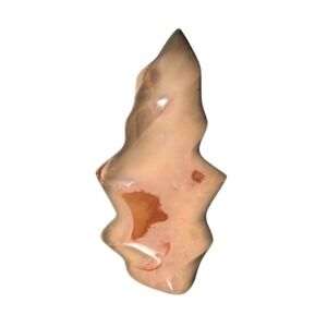 Large Carnelian Flame Crystal 444g Natural Orange Agate Stone Healing Decor